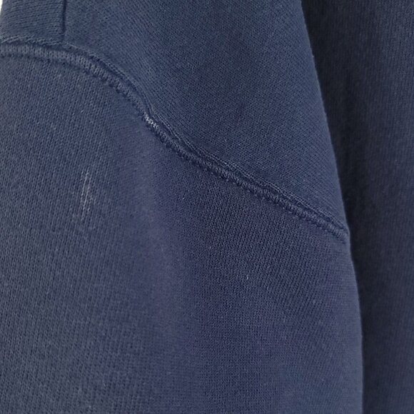 Tinker Bell Tink Graphic Sweatshirt Women's XXL Navy Disney Store Distressed USA - Picture 10 of 12